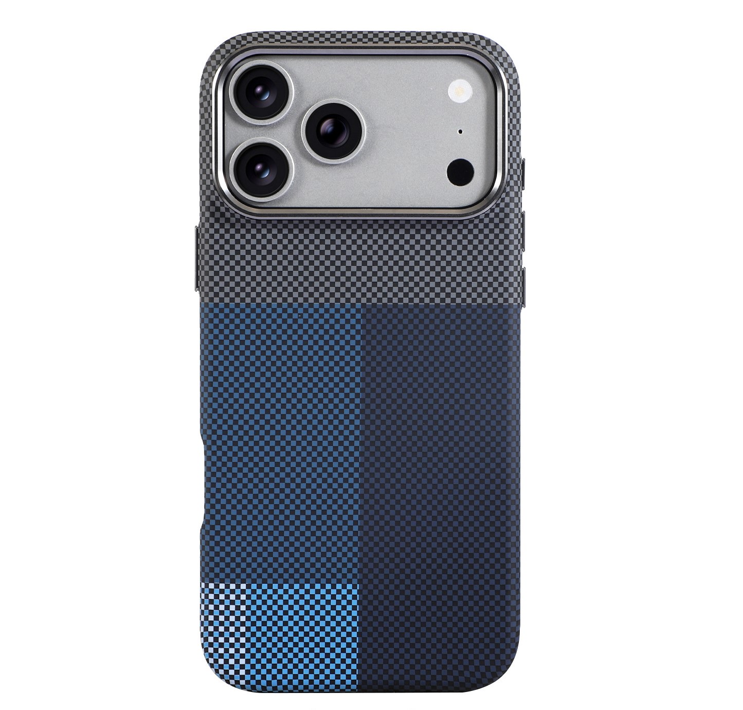 Чехол для телефона Carbon Luxo Life MagSafe iPhone LF149 темно синий Чехол для телефона Carbon Luxo Life MagSafe iPhone 14 LF149 темно синий — изображение 1