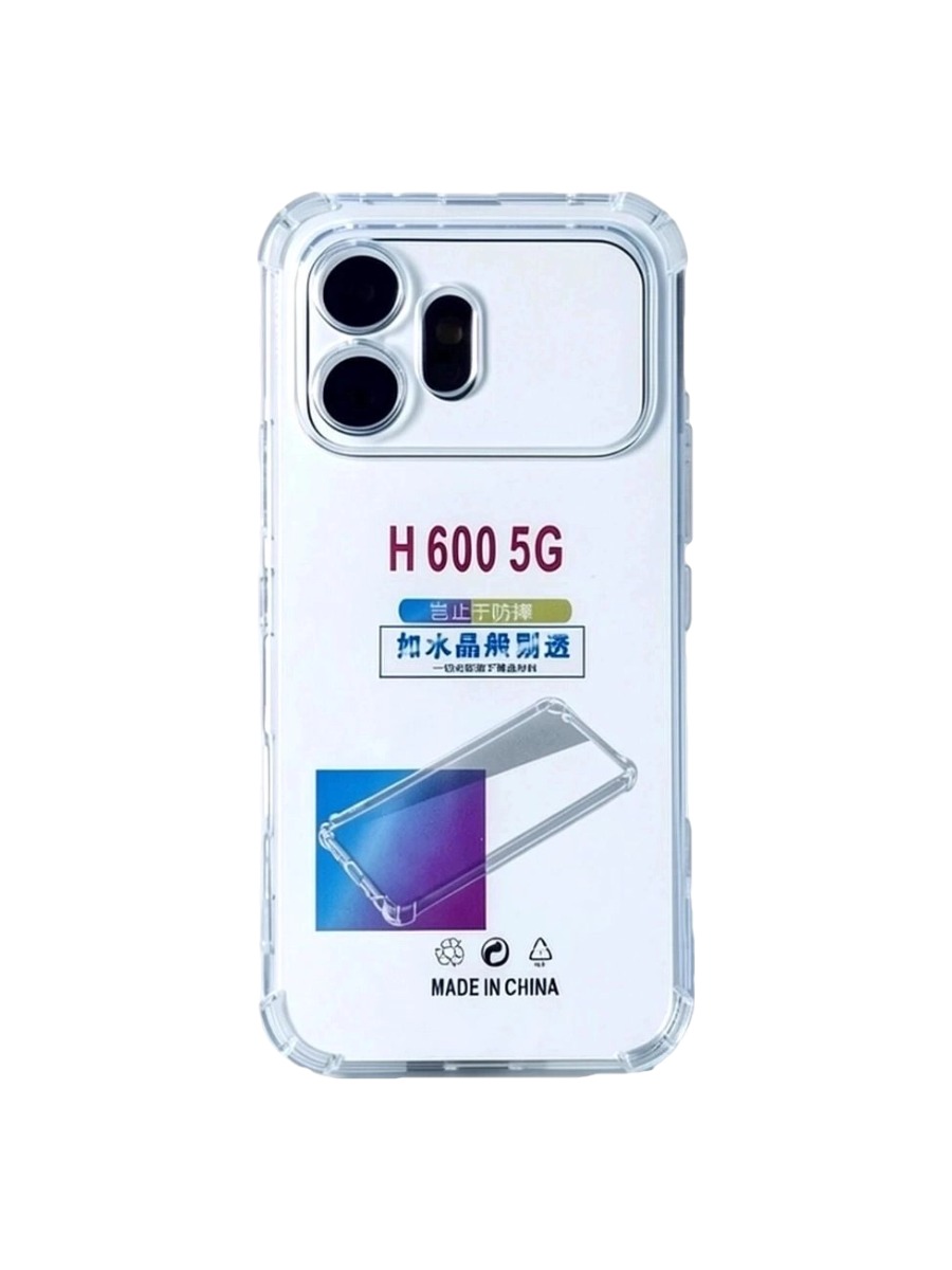 Силиконовый чехол плотный прозрачный Honor 600 противоударный Силиконовый чехол плотный прозрачный Honor 600 противоударный — изображение 1