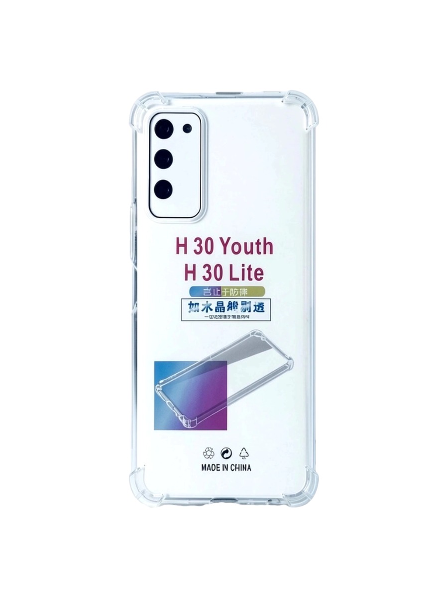 Силиконовый чехол плотный прозрачный Huawei Honor 30 lite противоударный Силиконовый чехол плотный прозрачный Huawei Honor 30 lite противоударный — изображение 1