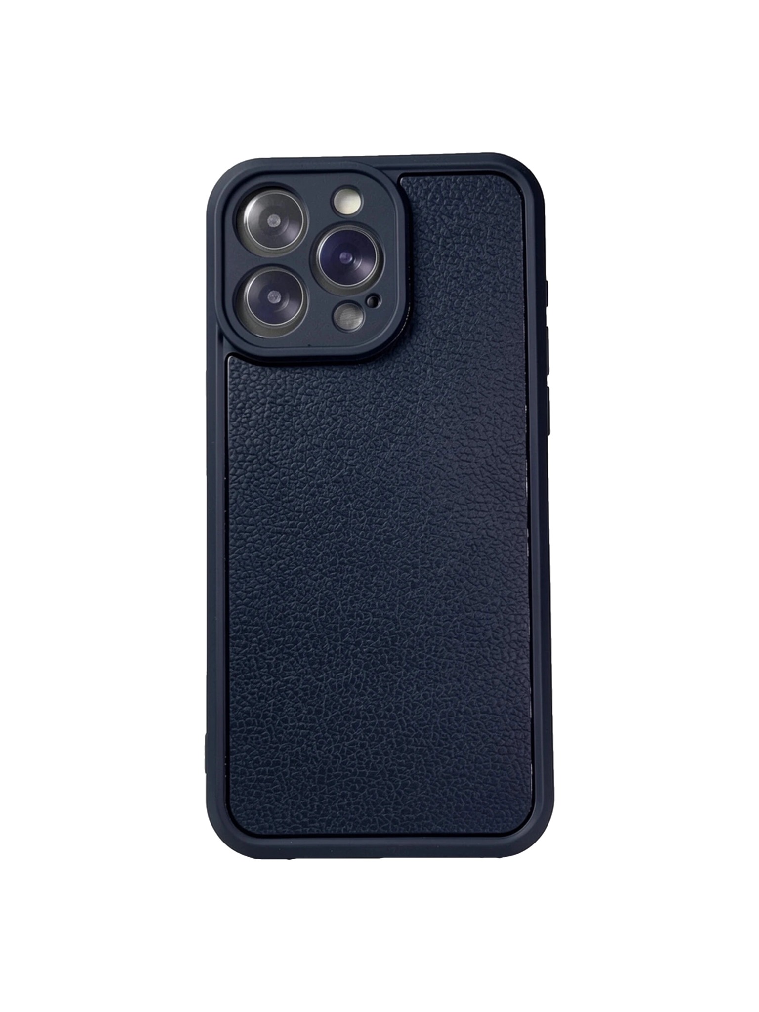 Силиконовый чехол под кожу с защитой камеры iPhone 16 Pro Max Темно-синий Силиконовый чехол под кожу с защитой камеры iPhone 16 Pro Темно-синий — изображение 1