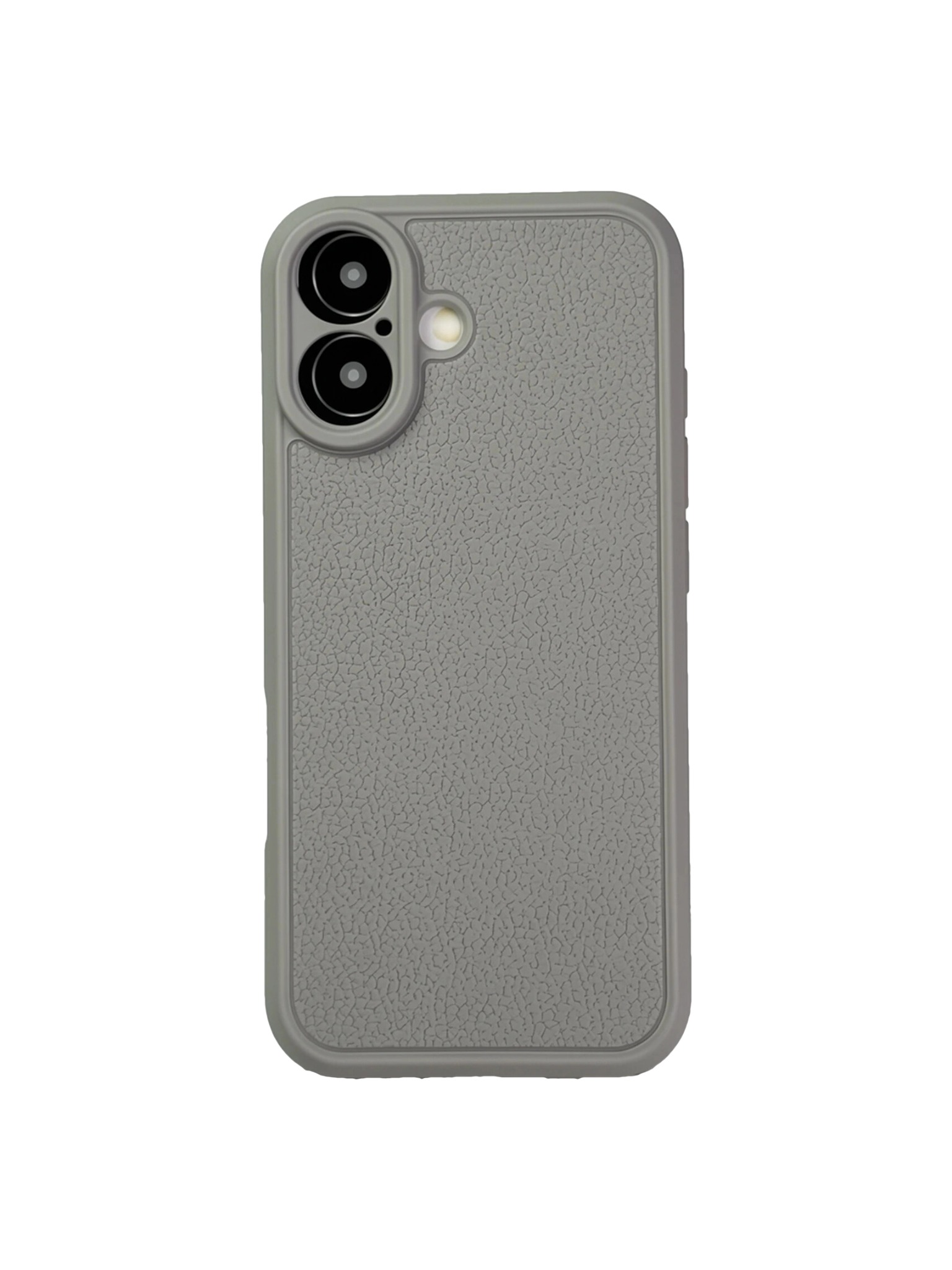 Силиконовый чехол под кожу с защитой камеры iPhone 16 Серый Силиконовый чехол под кожу с защитой камеры iPhone 16 Серый — изображение 1