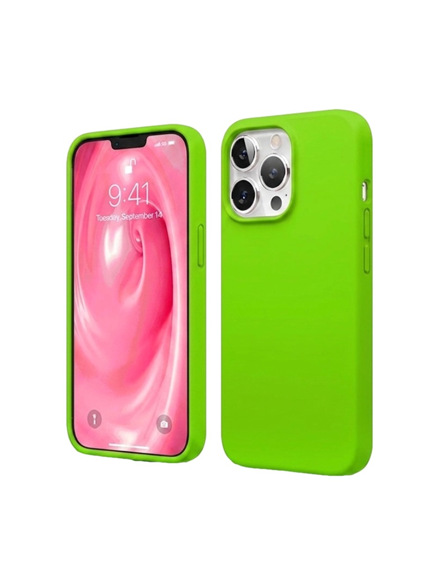 Чехол Silicone Case без логотипа iPhone 15 Pro Зеленый (31) Чехол Silicone Case без логотипа iPhone 15 Pro Зеленый (31) — изображение 1
