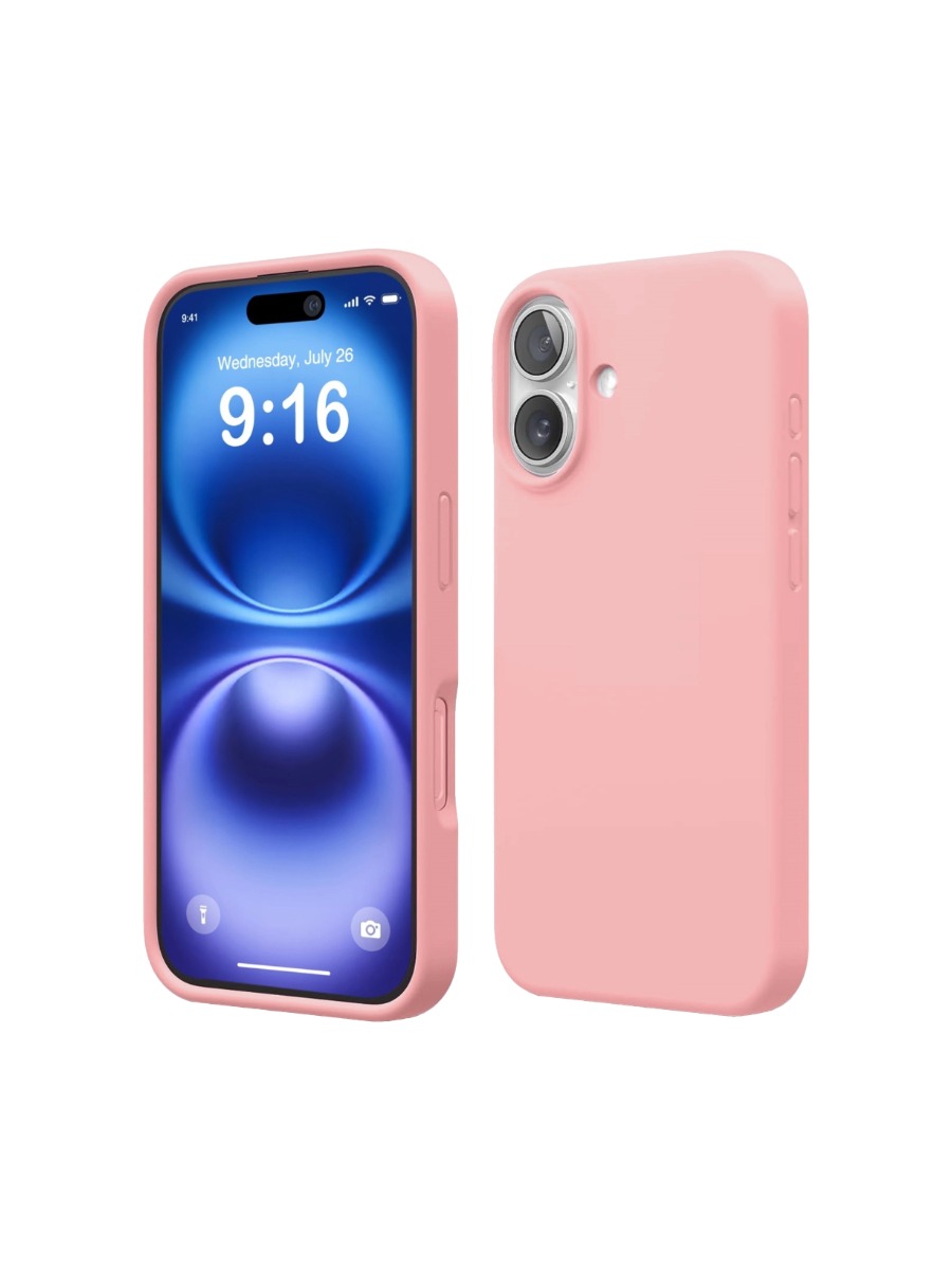 Чехол Silicone Case без логотипа iPhone 17 (6) Чехол Silicone Case без логотипа iPhone 17 Розовый (6) — изображение 1