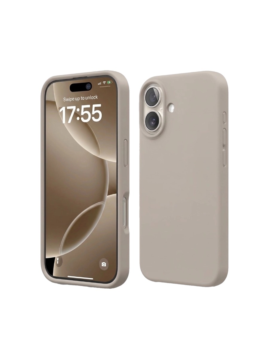 Чехол Silicone Case без логотипа iPhone 17 Бежевый (7) Чехол Silicone Case без логотипа iPhone 17 Бежевый (7) — изображение 1