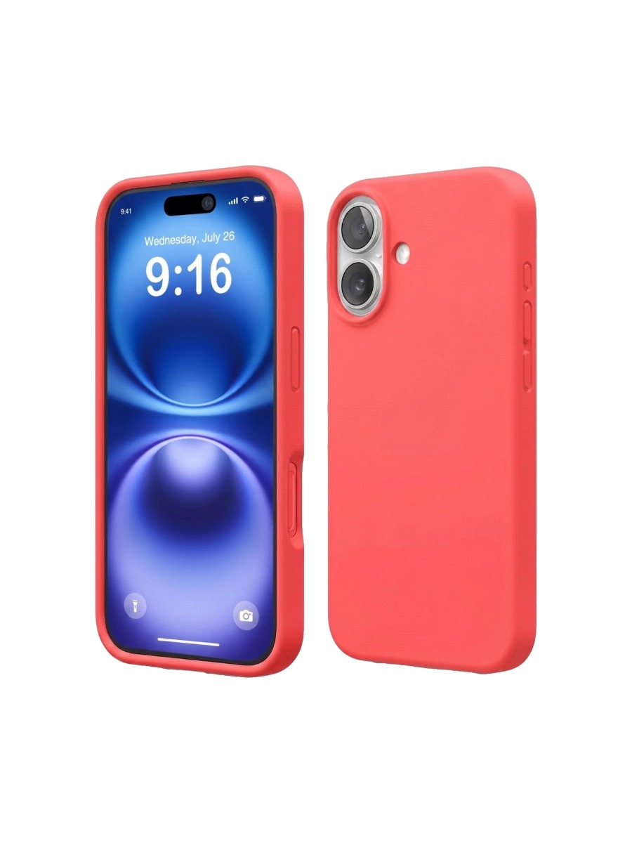 Чехол Silicone Case без логотипа iPhone 17 Коралловый (29).jpg Чехол Silicone Case без логотипа iPhone 17 Коралловый (29) — изображение 1