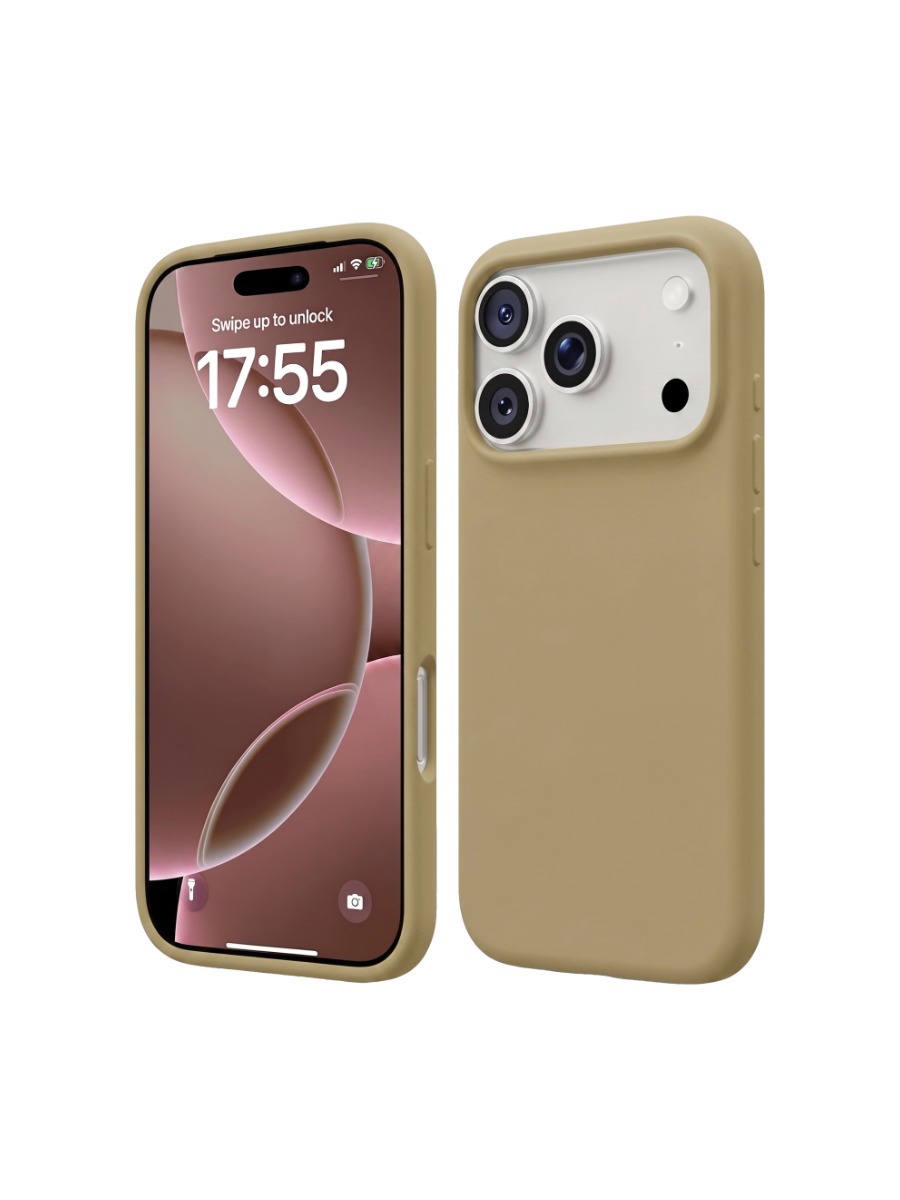 Чехол Silicone Case без логотипа iPhone 17 Pro Песочный (28) Чехол Silicone Case без логотипа iPhone 17 Pro Max Песочный (28) — изображение 1