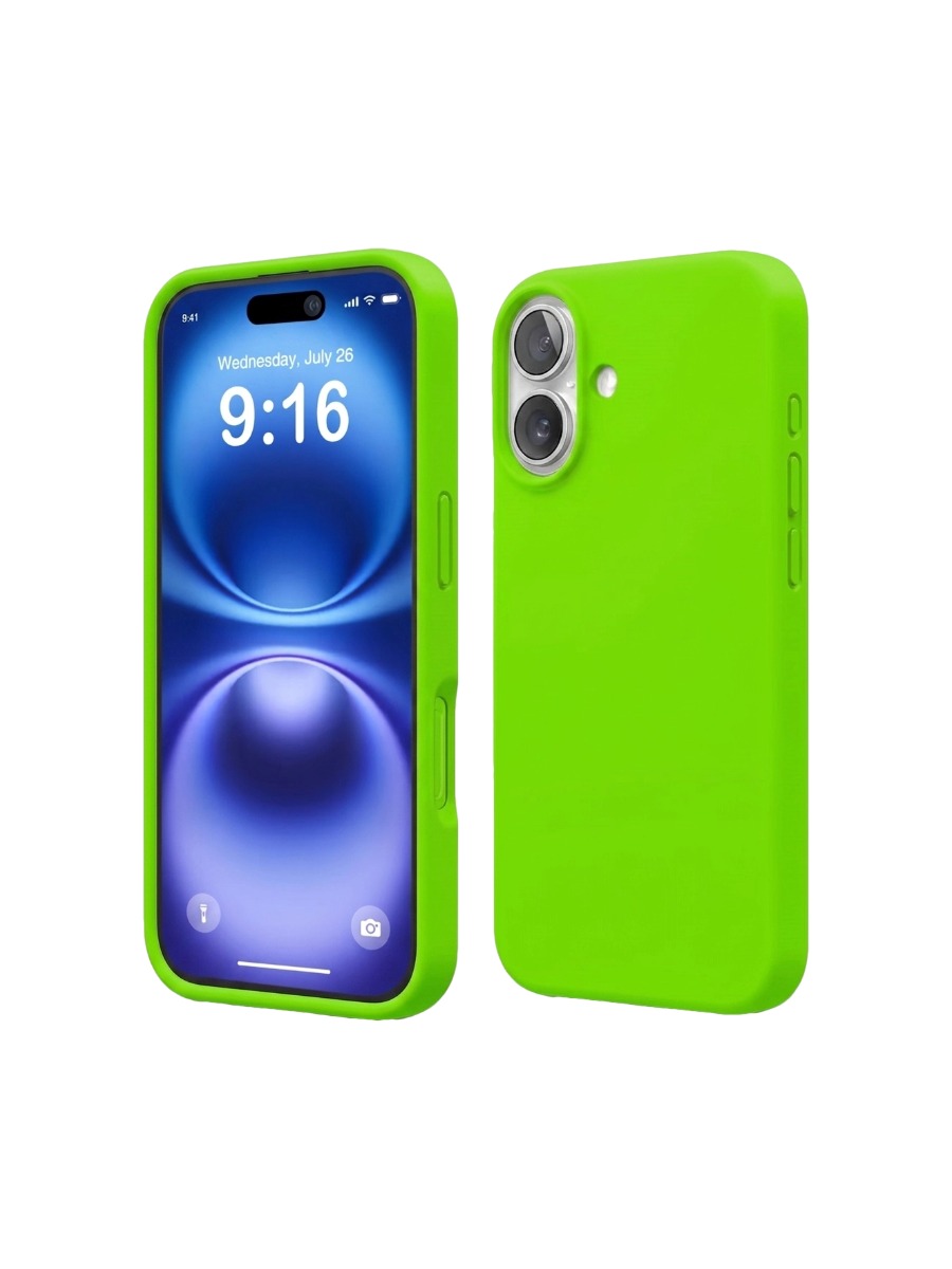 Чехол Silicone Case без логотипа iPhone 17 Зеленый (31) Чехол Silicone Case без логотипа iPhone 16 Зеленый (31) — изображение 1