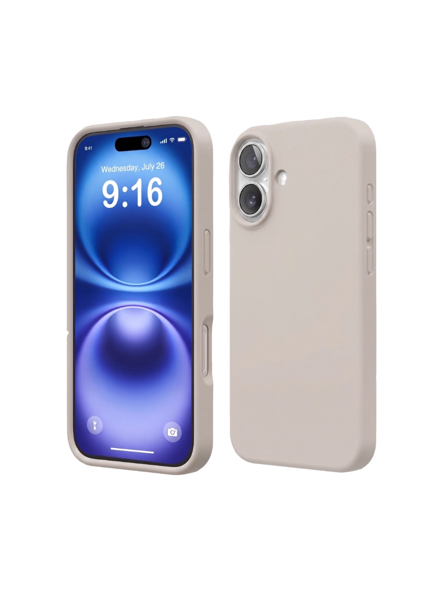 Чехол Silicone Case без логотипа iPhone 17 слоновая кость (11) Чехол Silicone Case без логотипа iPhone 17 слоновая кость (11) — изображение 1