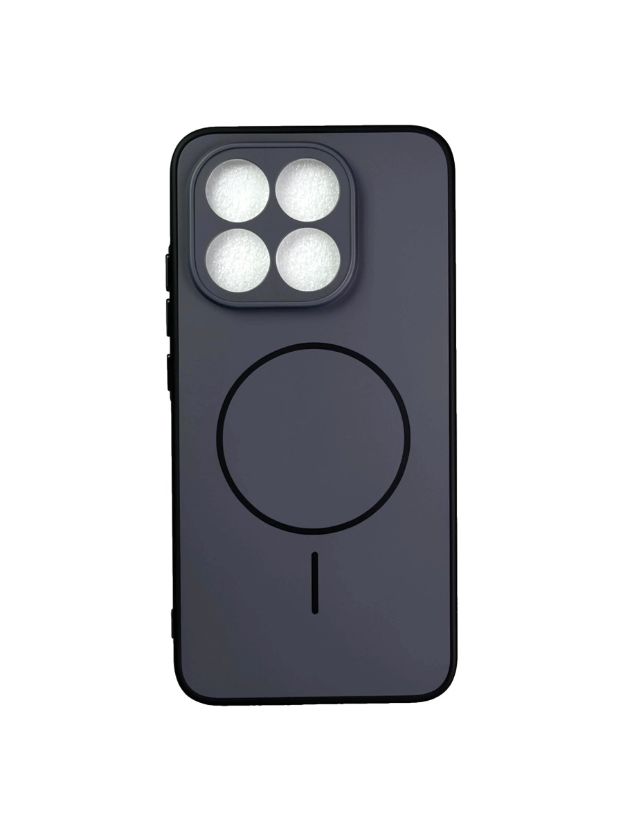 Пластиковый чехол MagSave с матовым бампером Xiaomi 15T черный Пластиковый чехол MagSave с матовым бампером Xiaomi 15T черный — изображение 1