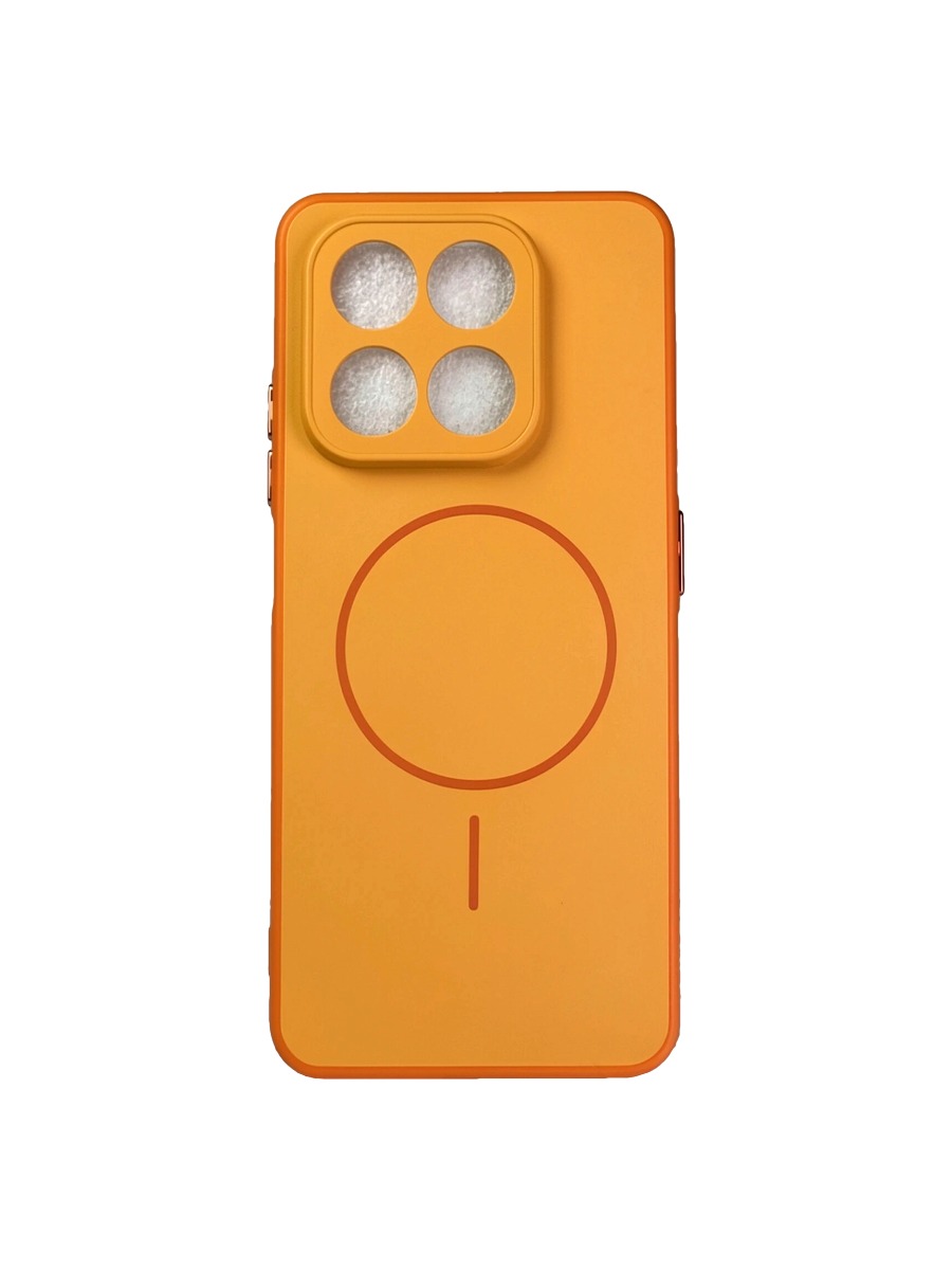 Пластиковый чехол MagSave с матовым бампером Xiaomi 15T оранжевый Пластиковый чехол MagSave с матовым бампером Xiaomi 15T оранжевый — изображение 1