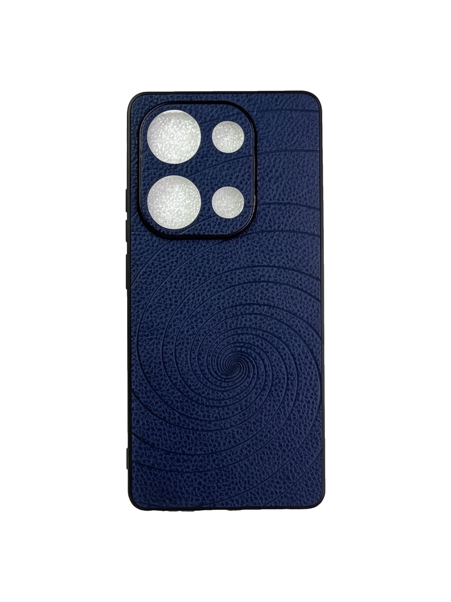 Силиконовый чехол под кожу с дизайном Infinix Note 30 темно-синий Силиконовый чехол под кожу с дизайном Infinix Note 30 темно-синий — изображение 1