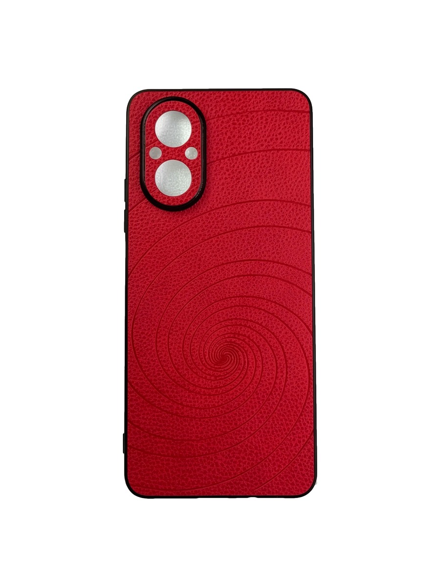 Силиконовый чехол под кожу с дизайном Realme C67 красный Силиконовый чехол под кожу с дизайном Realme C67 красный — изображение 1