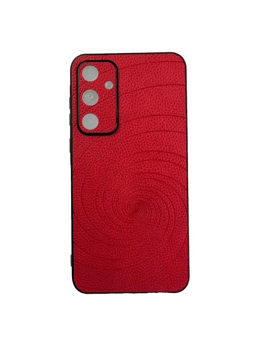 Силиконовый чехол под кожу с дизайном Samsung Galaxy A15 красный Силиконовый чехол под кожу с дизайном Samsung Galaxy A15 красный — изображение 1