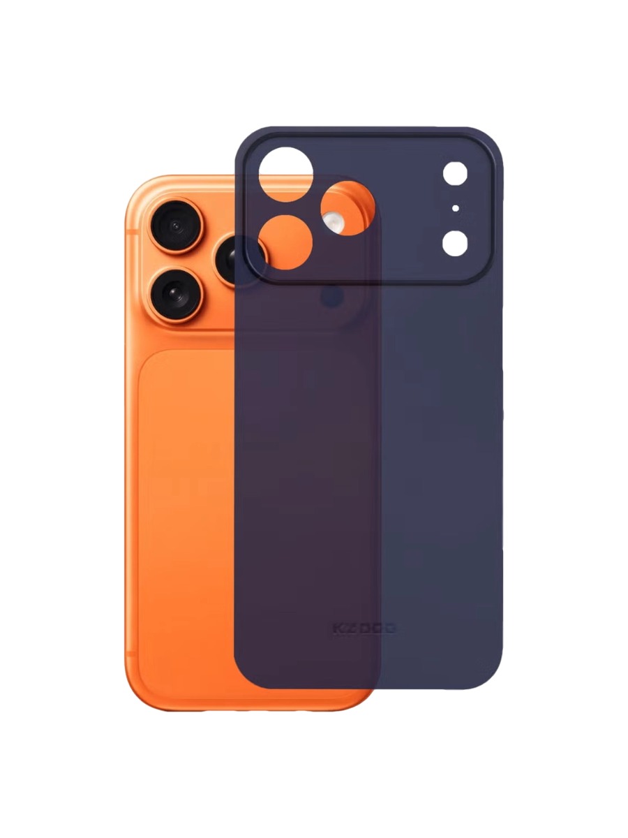 Ультратонкий чехол для iPhone 17 Pro KZDOO Air Skin синий Ультратонкий чехол для iPhone 17 Pro KZDOO Air Skin синий — изображение 1