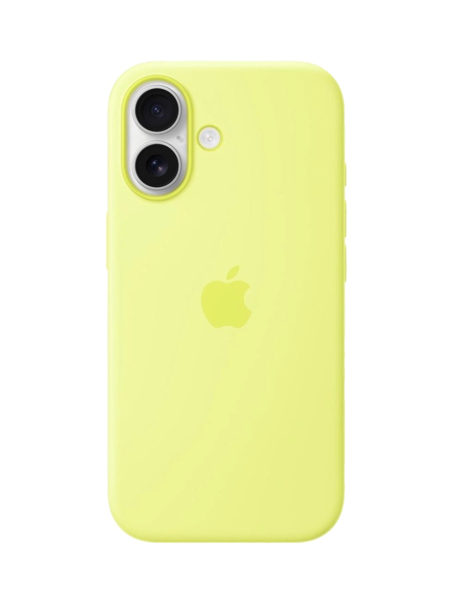 Чехол Silicone Case MagSafe iPhone 17 Желтый (Neon Yellow) Чехол Silicone Case MagSafe iPhone 17 Желтый (Neon Yellow) — изображение 1