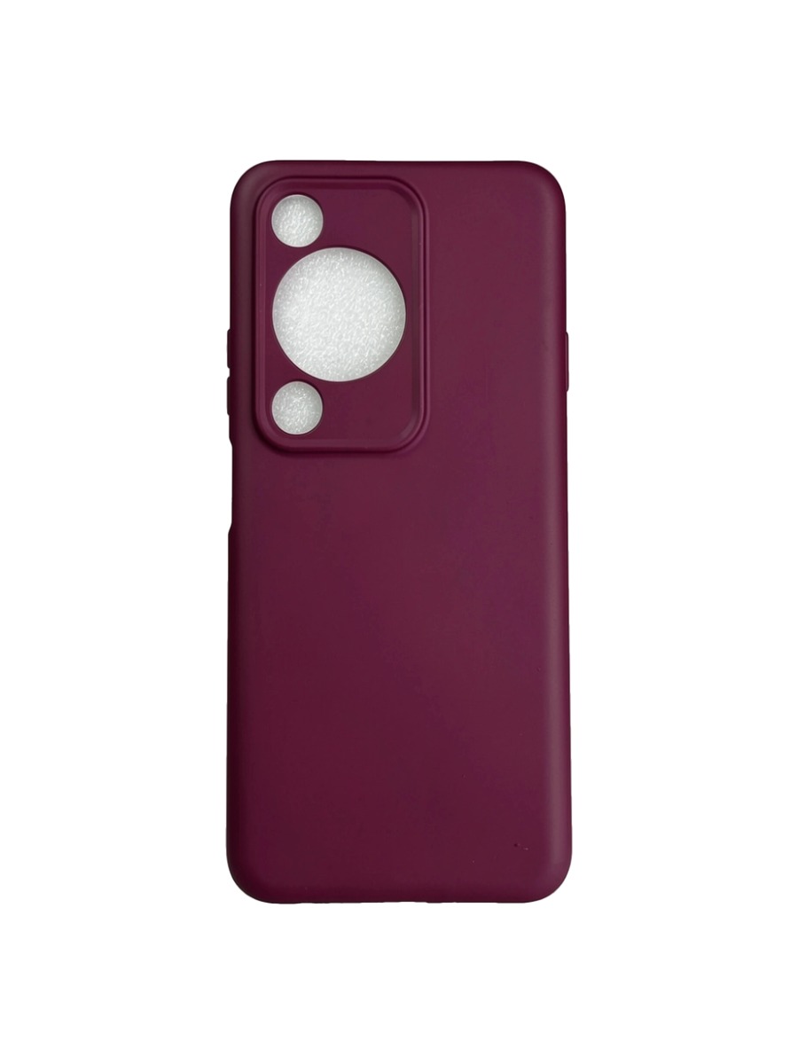 Плотный силиконовый чехол Soft-touch для Huawei Honor Y72 бордовый Плотный силиконовый чехол Soft-touch для Huawei Honor Y72 бордовый — изображение 1