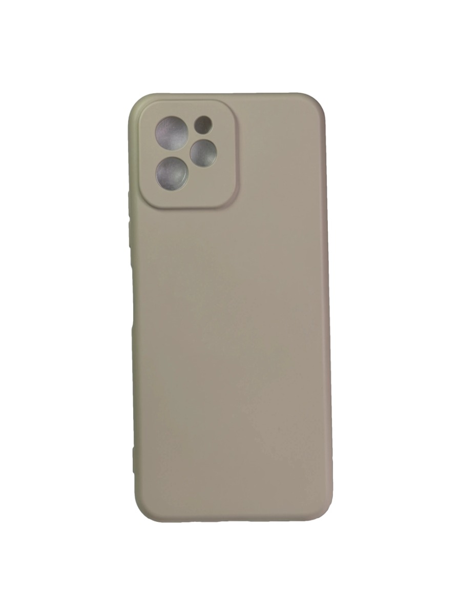 Плотный силиконовый чехол Soft-touch для Huawei Nova Y61 бежевый Плотный силиконовый чехол Soft-touch для Huawei Nova Y61 бежевый — изображение 1