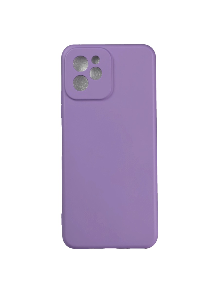 Плотный силиконовый чехол Soft-touch для Huawei Nova Y61 Плотный силиконовый чехол Soft-touch для Huawei Nova Y61 светло-сиреневый — изображение 1