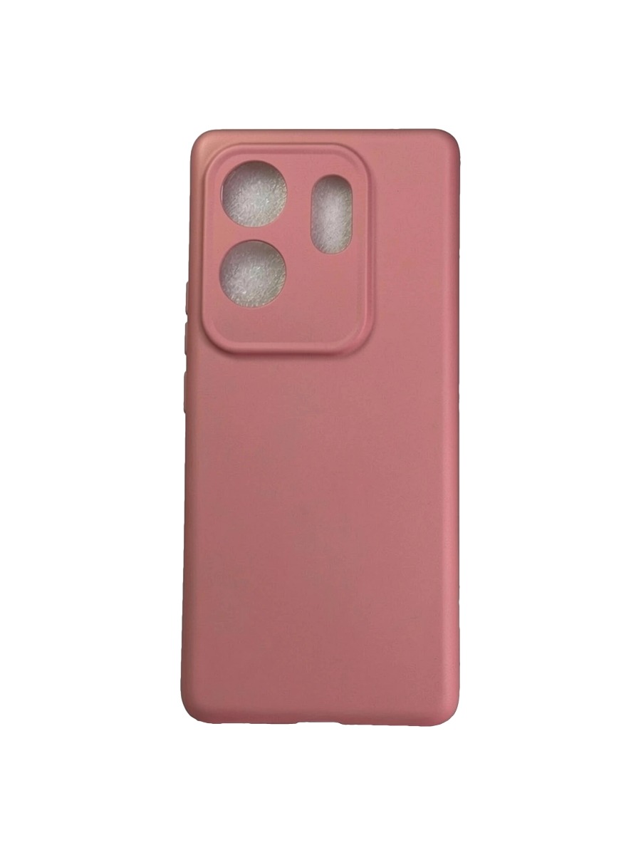Плотный силиконовый чехол Soft-touch для Infinix Zero 30 4G нежно-розовый Плотный силиконовый чехол Soft-touch для Infinix Zero 30 4G нежно-розовый — изображение 1