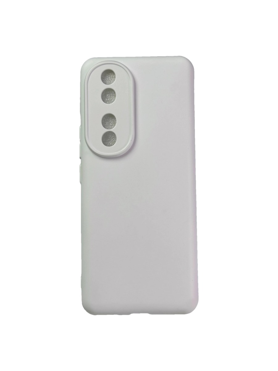 Плотный силиконовый чехол Soft-touch для Huawei Honor 90 белый Плотный силиконовый чехол Soft-touch для Huawei Honor 90 белый — изображение 1