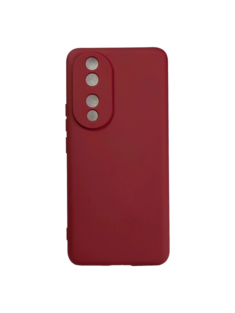 Плотный силиконовый чехол Soft-touch для Huawei Honor 90 малиновый Плотный силиконовый чехол Soft-touch для Huawei Honor 90 малиновый — изображение 1