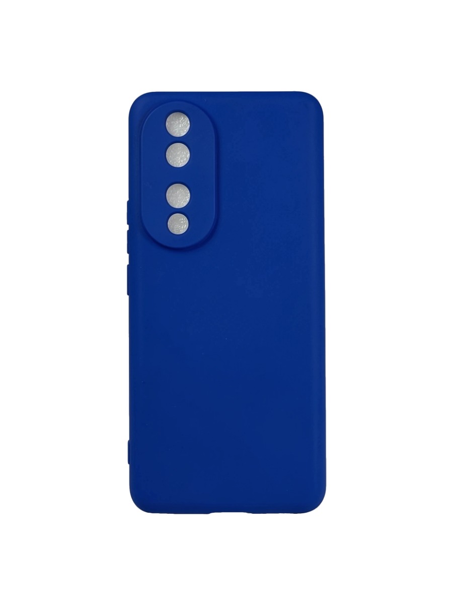 Плотный силиконовый чехол Soft-touch для Huawei Honor 90 синий Плотный силиконовый чехол Soft-touch для Huawei Honor 90 синий — изображение 1