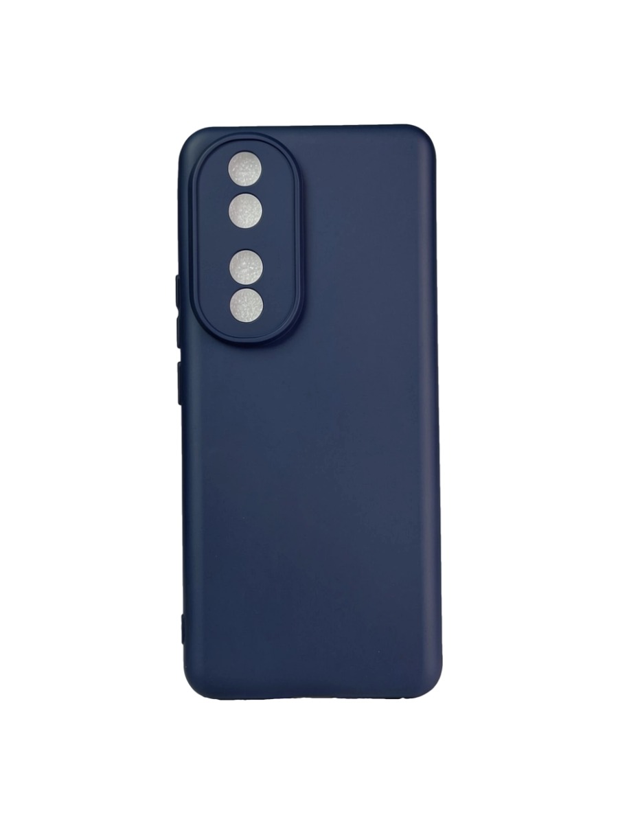 Плотный силиконовый чехол Soft-touch для Huawei Honor 90 темно-синий Плотный силиконовый чехол Soft-touch для Huawei Honor 90 темно-синий — изображение 1