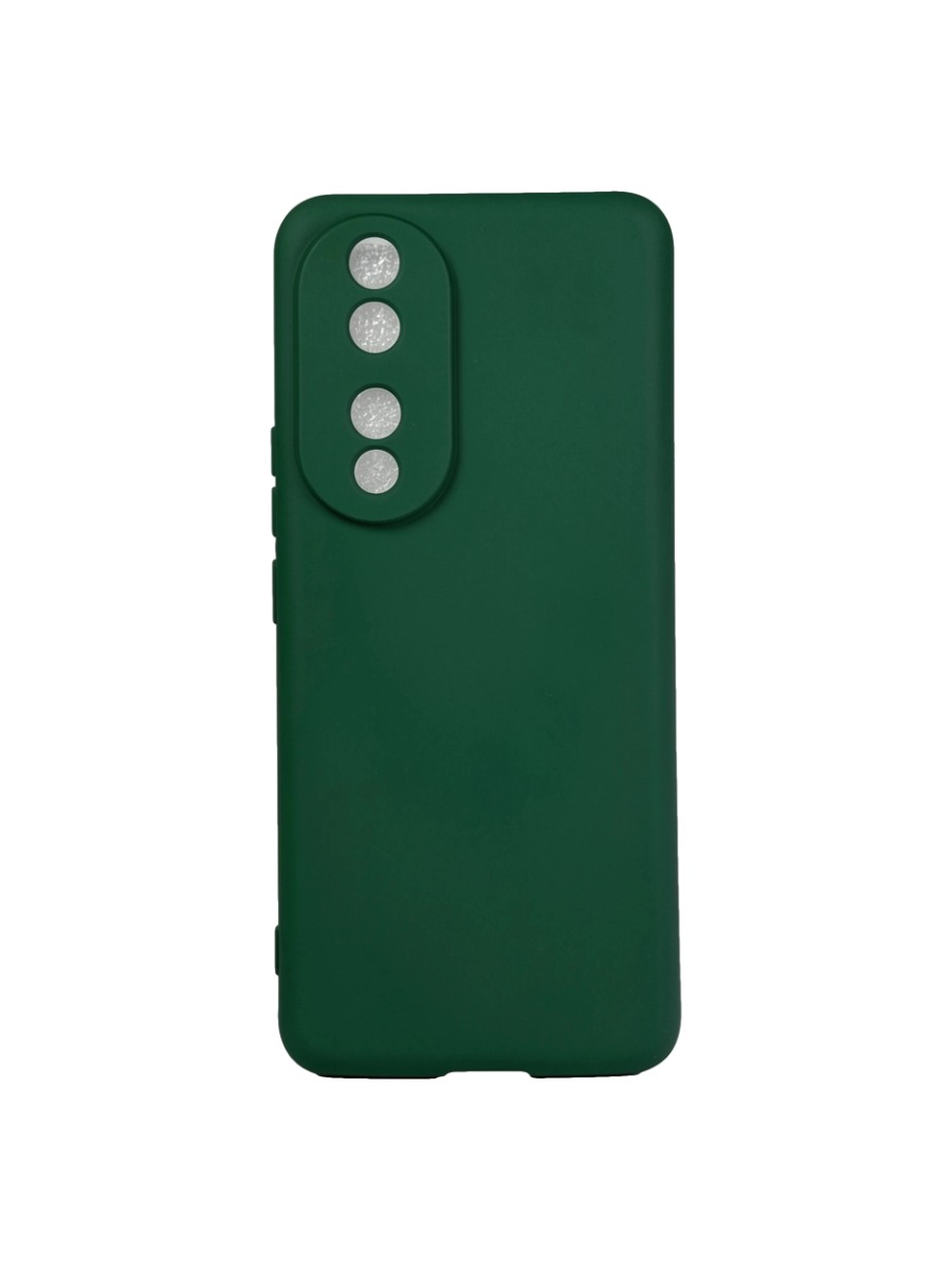 Плотный силиконовый чехол Soft-touch для Huawei Honor 90 темно-зеленый Плотный силиконовый чехол Soft-touch для Huawei Honor 90 темно-зеленый — изображение 1