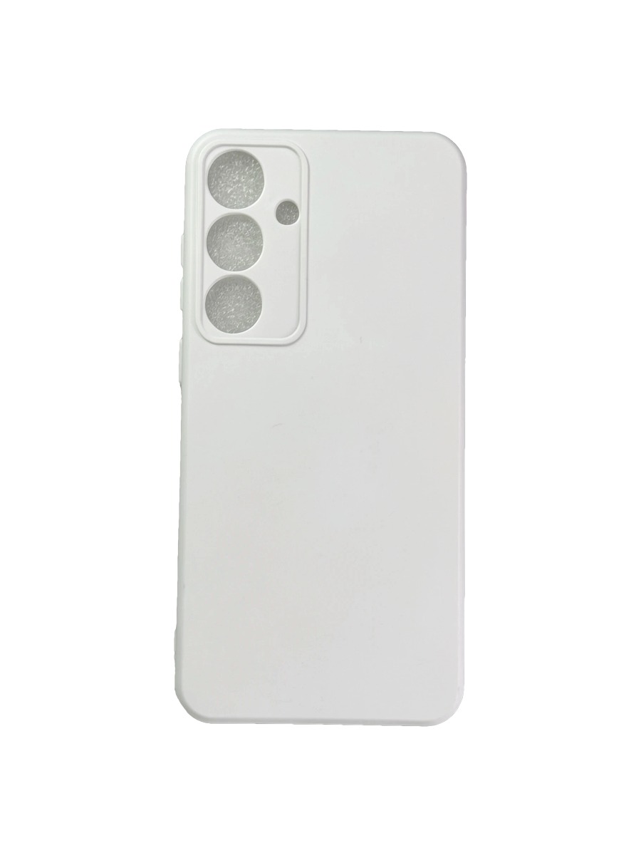 Плотный силиконовый чехол Soft-touch для Samsung Galaxy S25 Plus белый Плотный силиконовый чехол Soft-touch для Samsung Galaxy S25 Plus белый — изображение 1