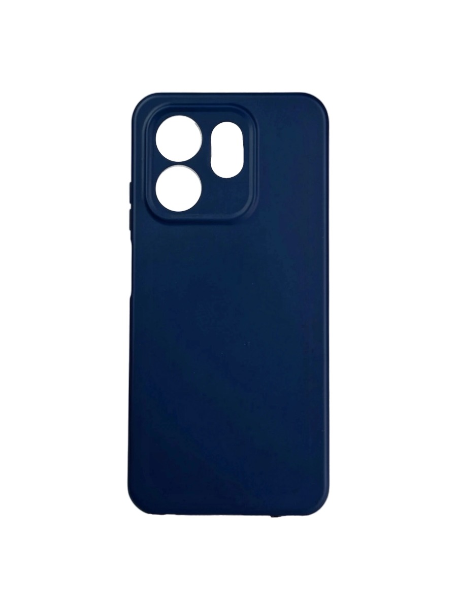 8b076bba-11eb-4362-ad3d-254c5e8a49d1_6aa33061dc8c0 Плотный силиконовый чехол Soft-touch для Infinix Hot 50i темно-синий — изображение 1