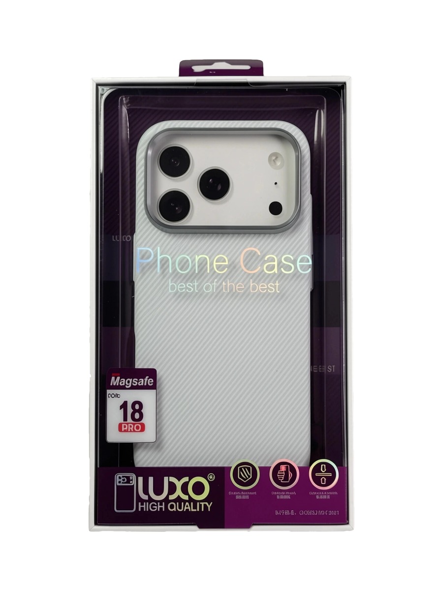 Чехол для телефона Carbon Luxo Life MagSafe iPhone 17 Pro Max:18 Pro Max J161-2 бежевый Чехол для телефона Carbon Luxo Life MagSafe iPhone 17 Pro Max/18 Pro Max J161-2 бежевый — изображение 1