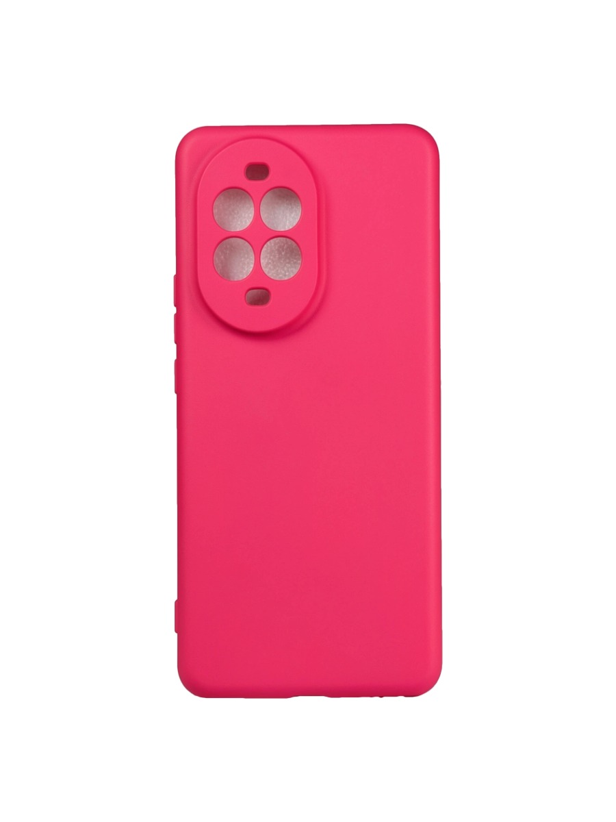 Nova 13 Pro5 Плотный силиконовый чехол Soft-touch для Huawei Nova 13 Pro ярко-розовый — изображение 1