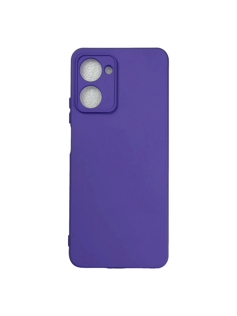Плотный силиконовый чехол Soft-touch для Realme 10 Pro сиреневый Плотный силиконовый чехол Soft-touch для Realme 10 Pro сиреневый — изображение 1