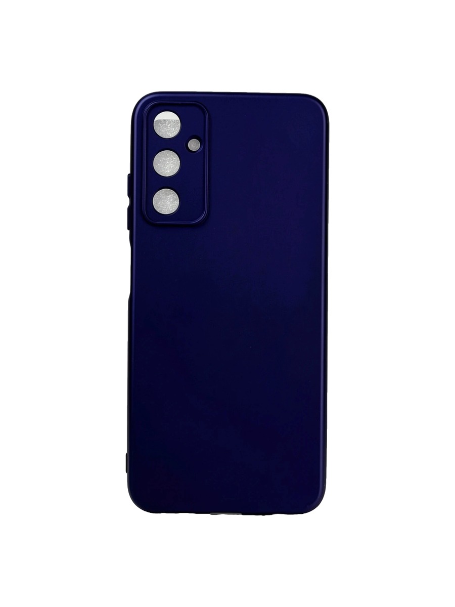 Плотный силиконовый чехол Soft-touch для Samsung Galaxy A05S темно-синий Плотный силиконовый чехол Soft-touch для Samsung Galaxy A05S темно-синий — изображение 1