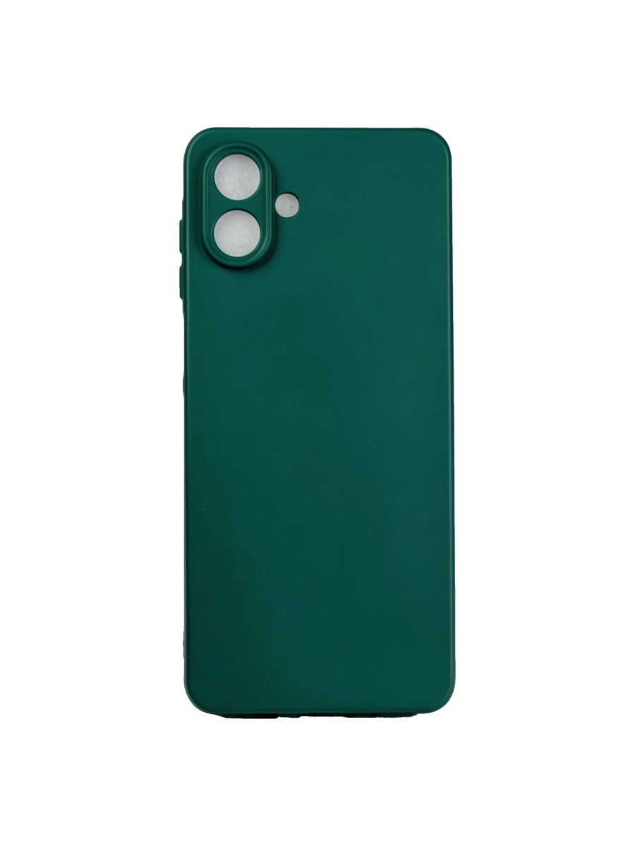 Плотный силиконовый чехол Soft-touch для Samsung Galaxy A07 хаки Плотный силиконовый чехол Soft-touch для Samsung Galaxy A07 хаки — изображение 1