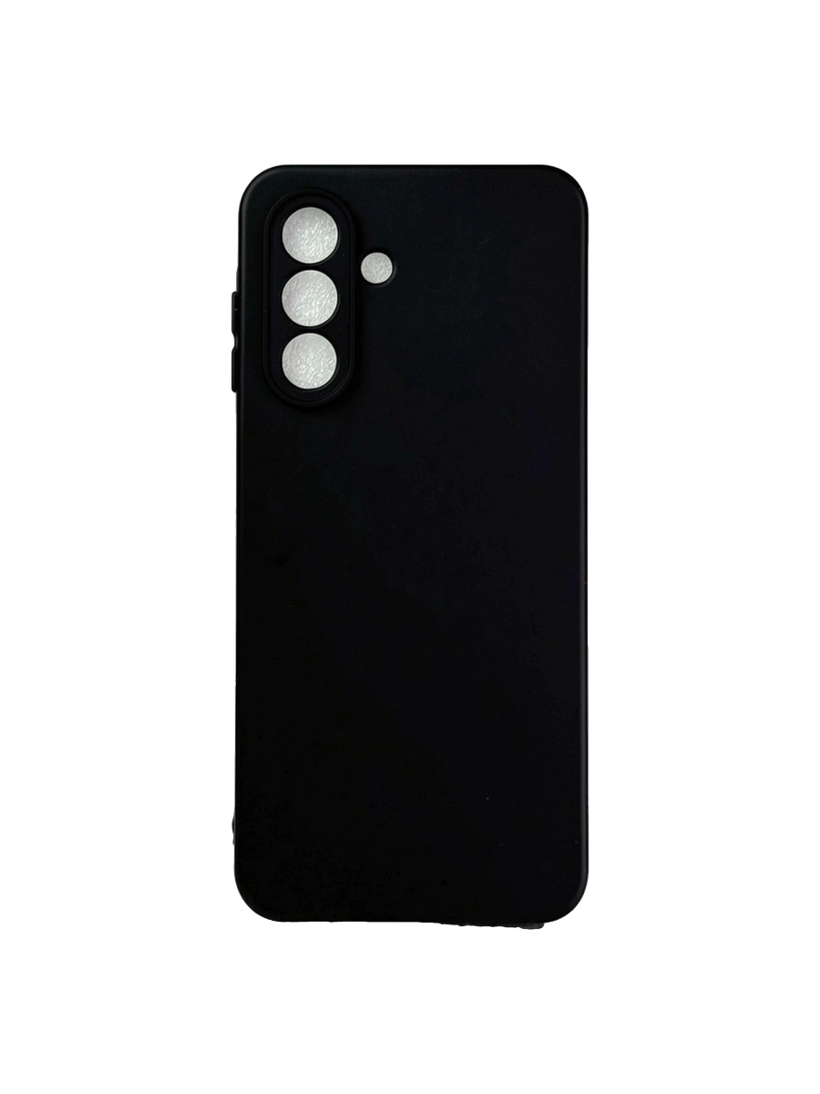 Плотный силиконовый чехол Soft-touch для Samsung Galaxy A26 черный Плотный силиконовый чехол Soft-touch для Samsung Galaxy A26 черный — изображение 1