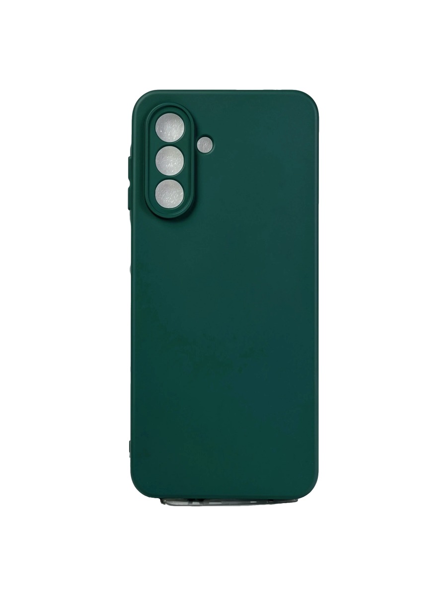 Плотный силиконовый чехол Soft-touch для Samsung Galaxy A26 хаки Плотный силиконовый чехол Soft-touch для Samsung Galaxy A26 хаки — изображение 1