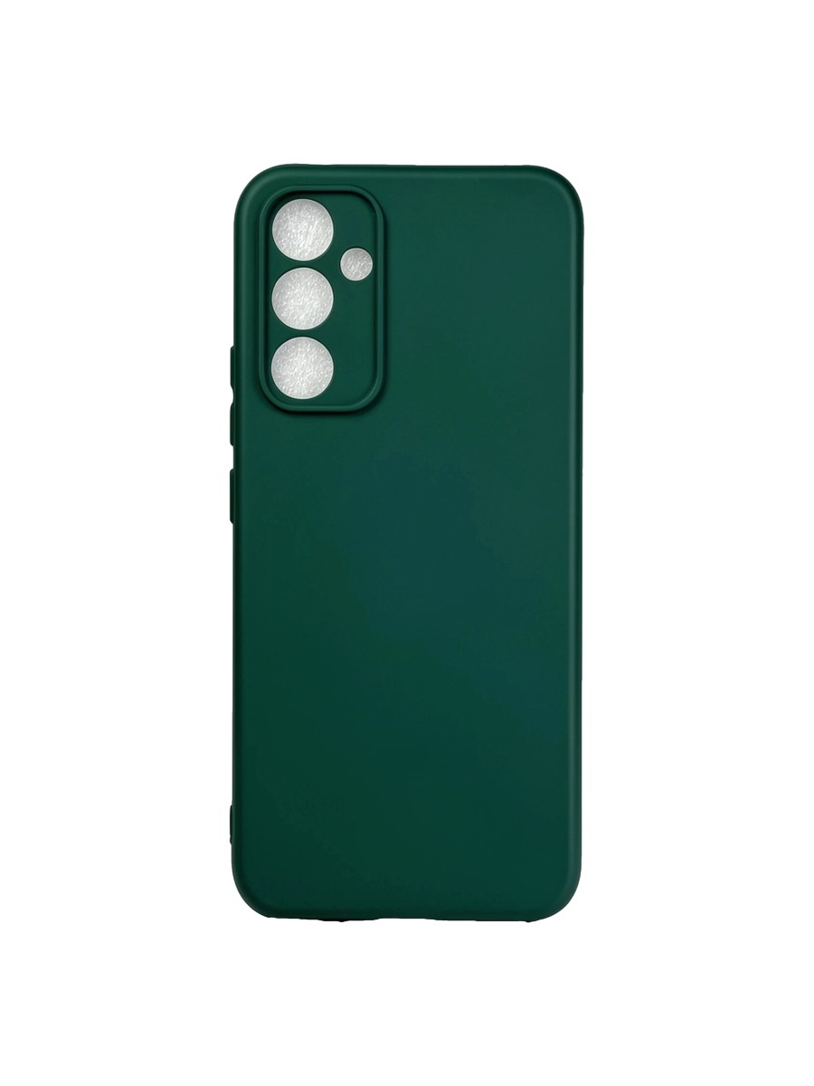 Плотный силиконовый чехол Soft-touch для Samsung Galaxy A54 хаки Плотный силиконовый чехол Soft-touch для Samsung Galaxy A54 хаки — изображение 1