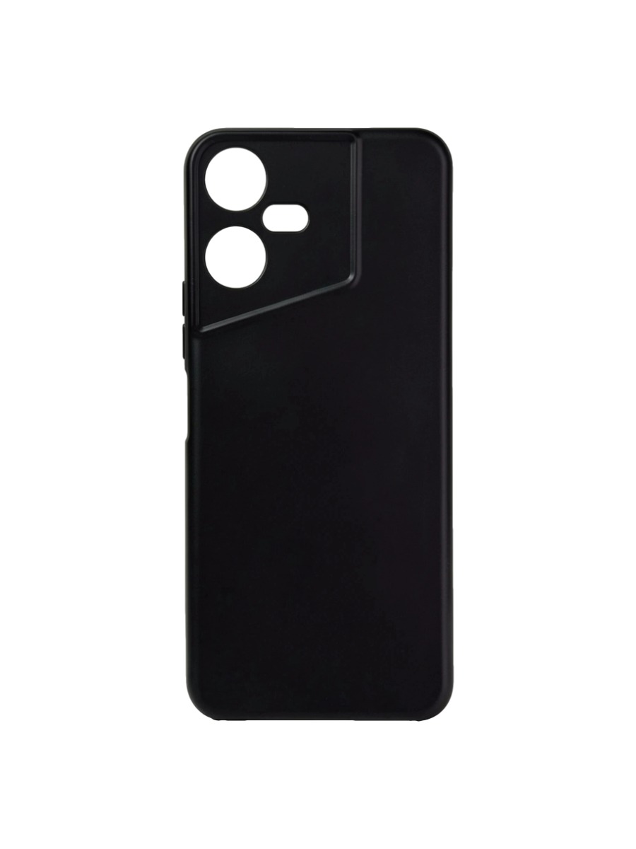 Плотный силиконовый чехол Soft-touch для Tecno Pova Neo 3 черный Плотный силиконовый чехол Soft-touch для Tecno Pova Neo 3 черный — изображение 1
