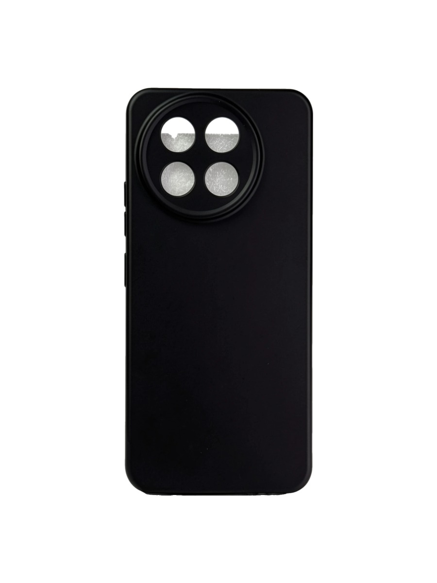 Плотный силиконовый чехол Soft-touch для Tecno Spark 30 Pro черный Плотный силиконовый чехол Soft-touch для Tecno Spark 30 Pro черный — изображение 1