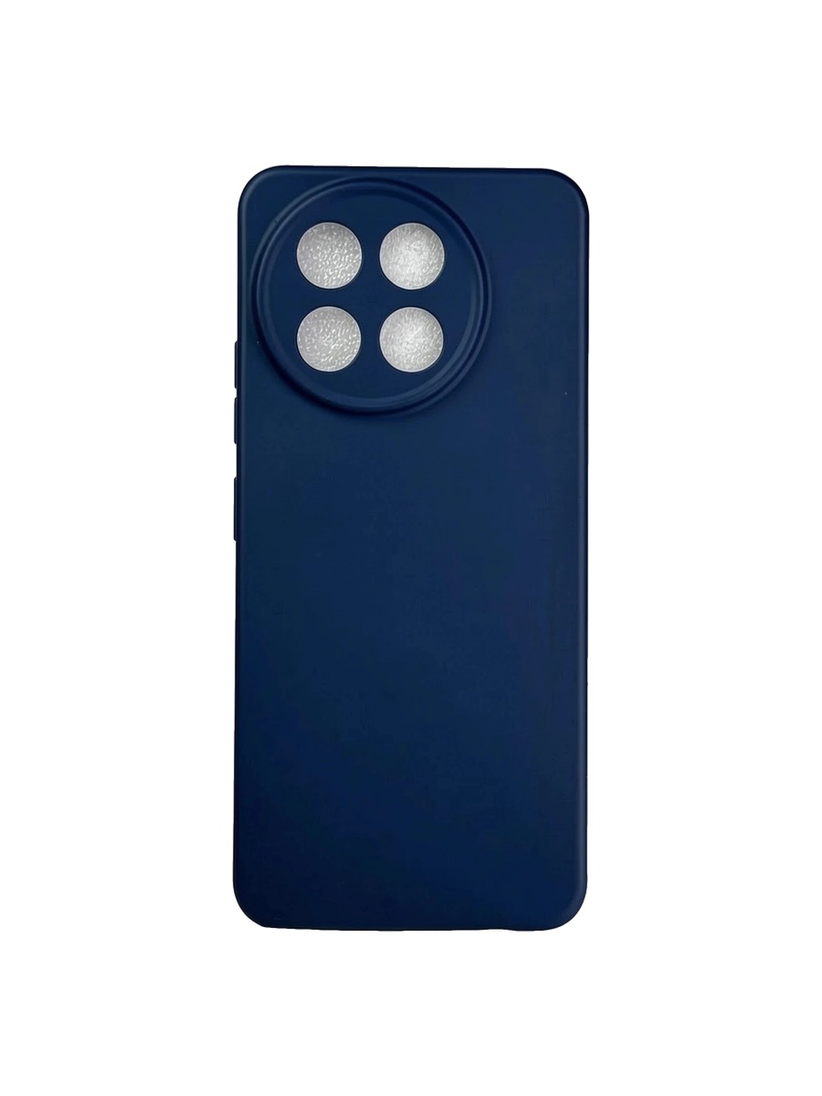 Плотный силиконовый чехол Soft-touch для Tecno Spark 30 Pro темно-синий Плотный силиконовый чехол Soft-touch для Tecno Spark 30 Pro темно-синий — изображение 1