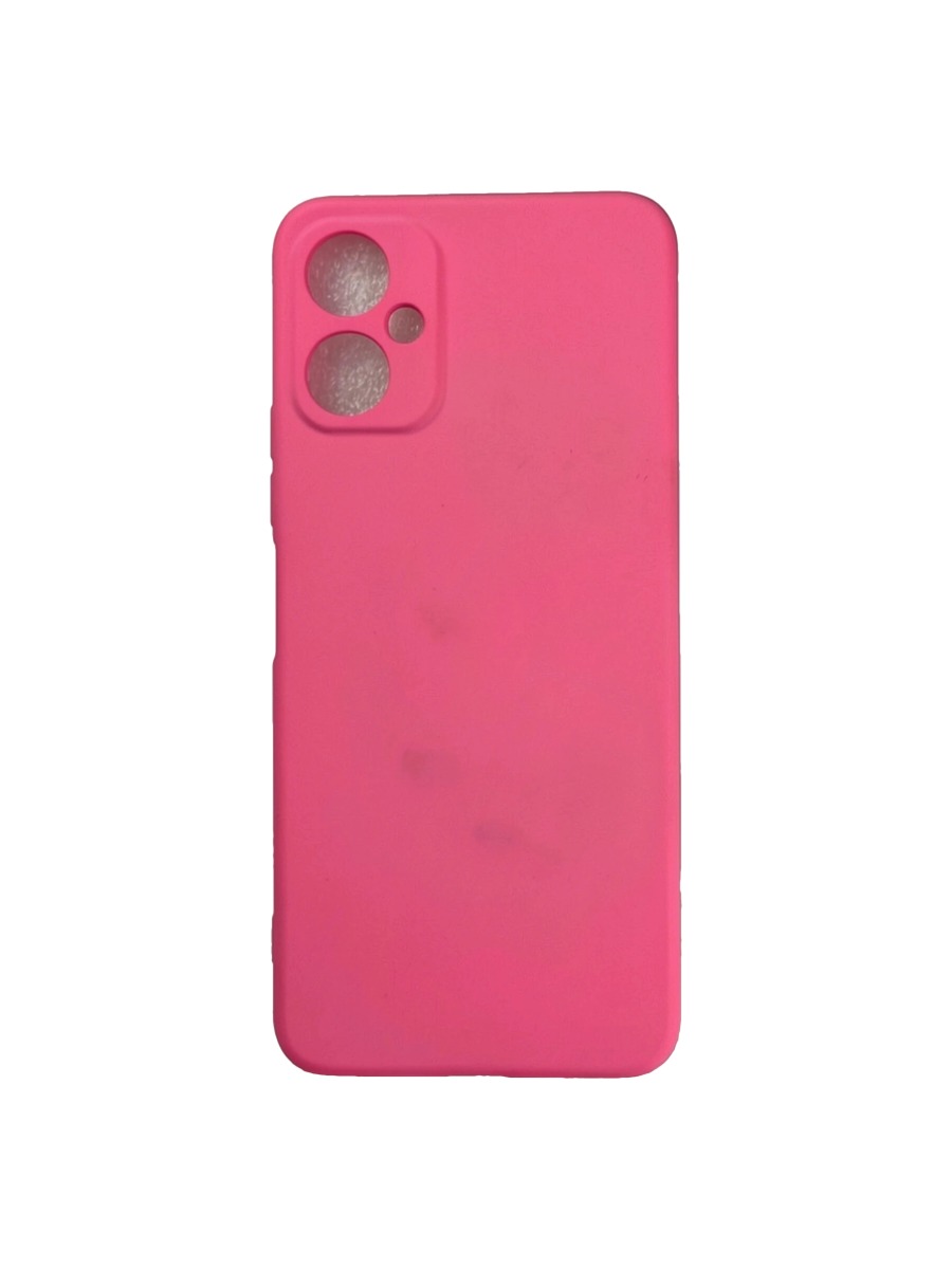 Плотный силиконовый чехол Soft-touch для Tecno Spark 9 Pro ярко-розовый Плотный силиконовый чехол Soft-touch для Tecno Spark 9 Pro ярко-розовый — изображение 1