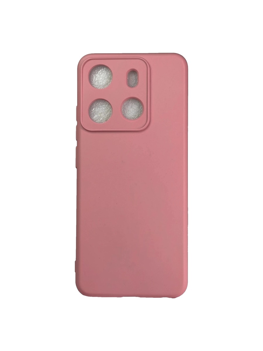 Плотный силиконовый чехол Soft-touch для Tecno Spark Go 2023:POP 7 нежно-розовый Плотный силиконовый чехол Soft-touch для Tecno Spark Go 2023/POP 7 нежно-розовый — изображение 1