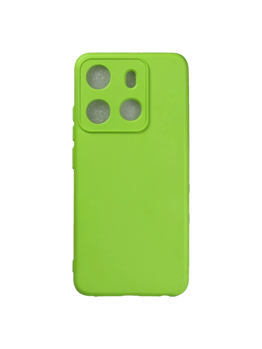 Плотный силиконовый чехол Soft-touch для Tecno Spark Go 2023:POP 7 ярко-зеленый Плотный силиконовый чехол Soft-touch для Tecno Spark Go 2023/POP 7 ярко-зеленый — изображение 1