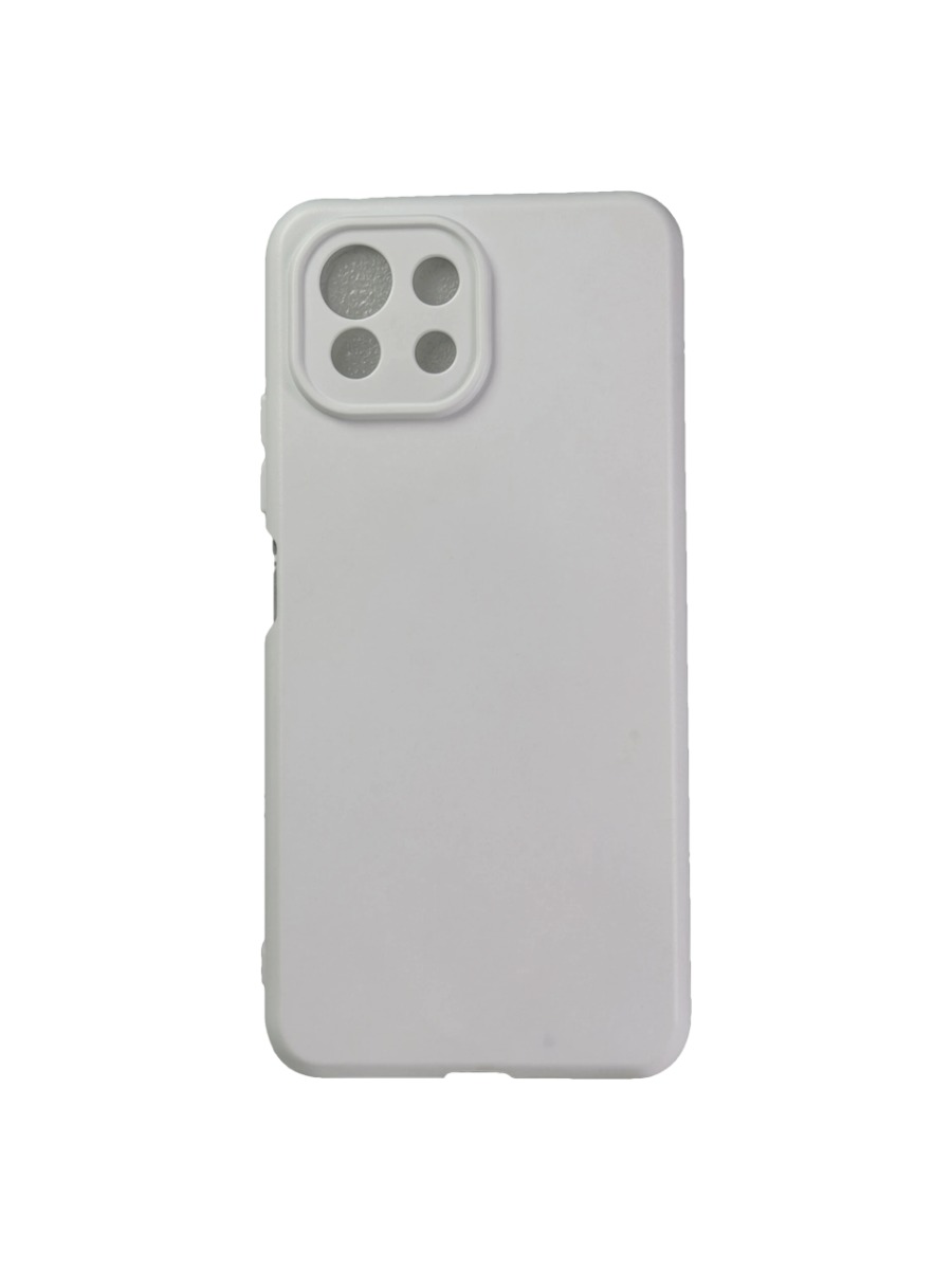 Плотный силиконовый чехол Soft-touch для Xiaomi 11 Lite белый Плотный силиконовый чехол Soft-touch для Xiaomi 11 Lite белый — изображение 1