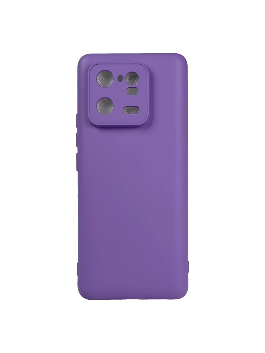 Плотный силиконовый чехол Soft-touch для Xiaomi 13 Pro сиреневый Плотный силиконовый чехол Soft-touch для Xiaomi 13 Pro сиреневый — изображение 1
