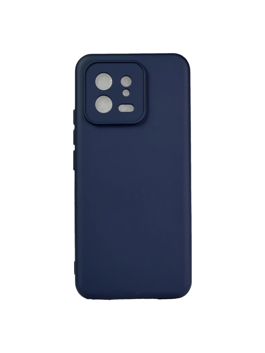 Плотный силиконовый чехол Soft-touch для Xiaomi 13 темно-синий 2 Плотный силиконовый чехол Soft-touch для Xiaomi 13 темно-синий 2 — изображение 1