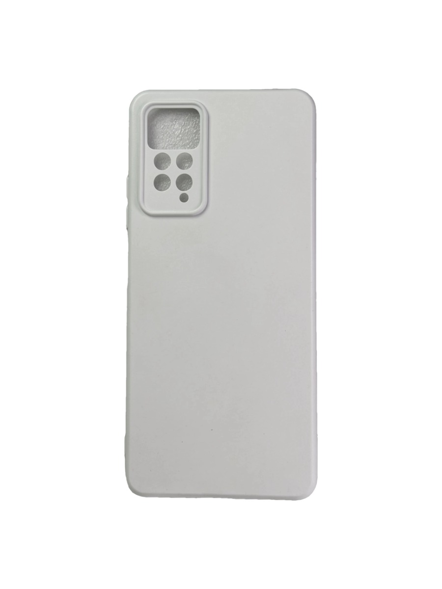 Плотный силиконовый чехол Soft-touch для Xiaomi Redmi Note 11 белый Плотный силиконовый чехол Soft-touch для Xiaomi Redmi Note 11 белый — изображение 1