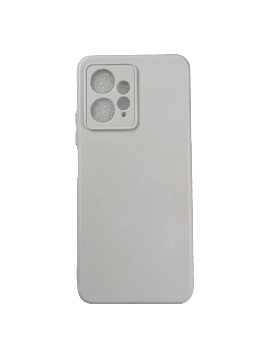 Плотный силиконовый чехол Soft-touch для Xiaomi Redmi Note 12 белый Плотный силиконовый чехол Soft-touch для Xiaomi Redmi Note 12 белый — изображение 1