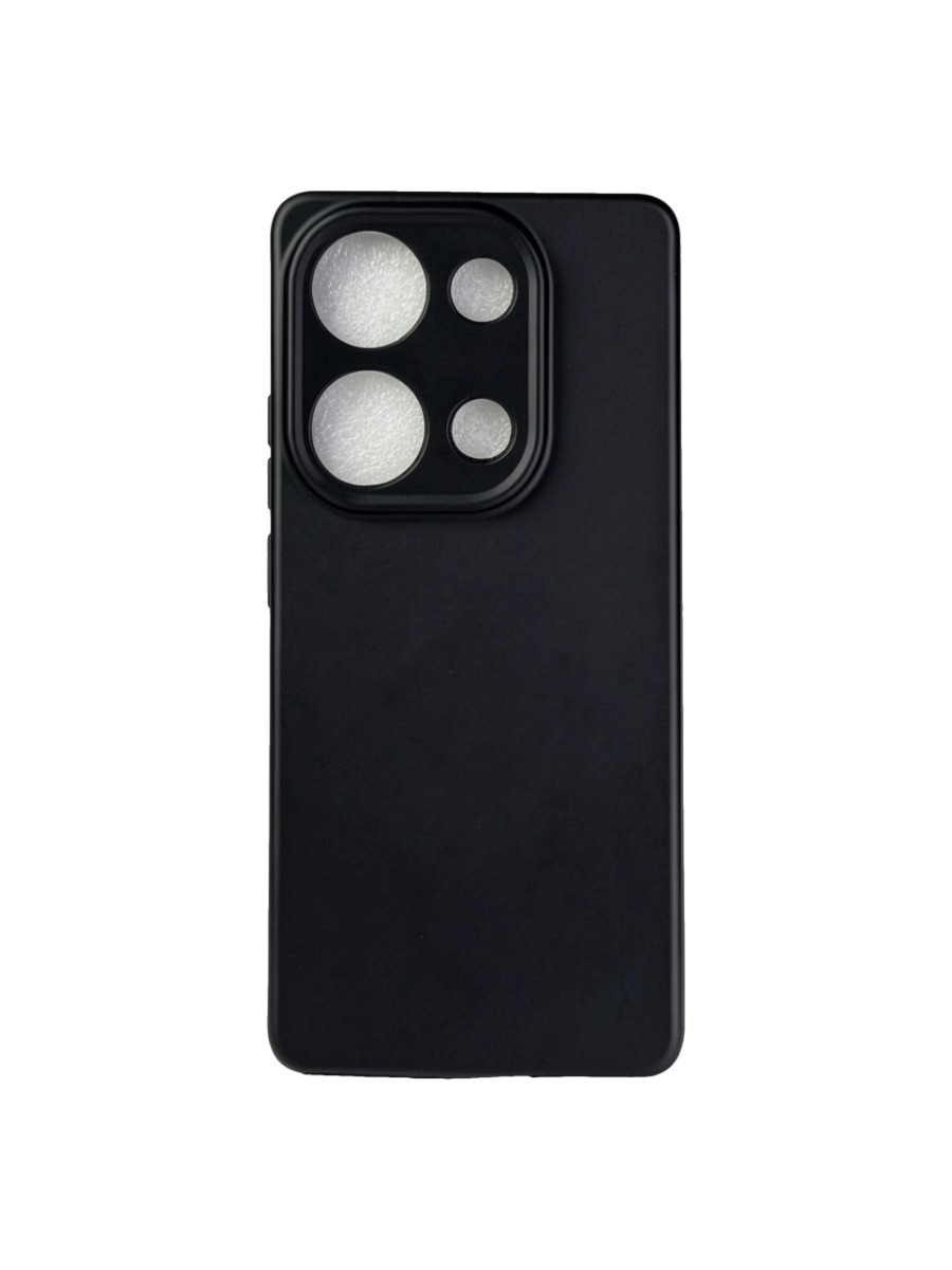 Плотный силиконовый чехол Soft-touch для Xiaomi Redmi Note 13 Pro (4G)|Poco M6 Pro черный Плотный силиконовый чехол Soft-touch для Xiaomi Redmi Note 13 Pro (4G)|Poco M6 Pro черный — изображение 1